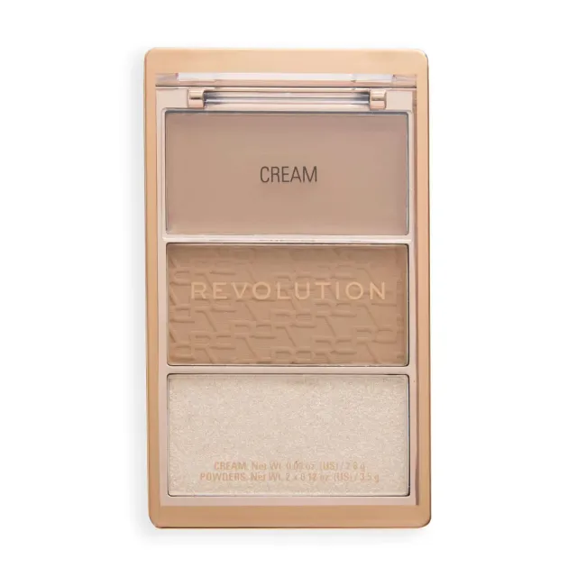 Revolution Bronze Icon palette teint Golden Medium sculptant