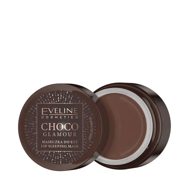 Eveline Cosmetics Choco Glamour masque lèvres nuit vegan