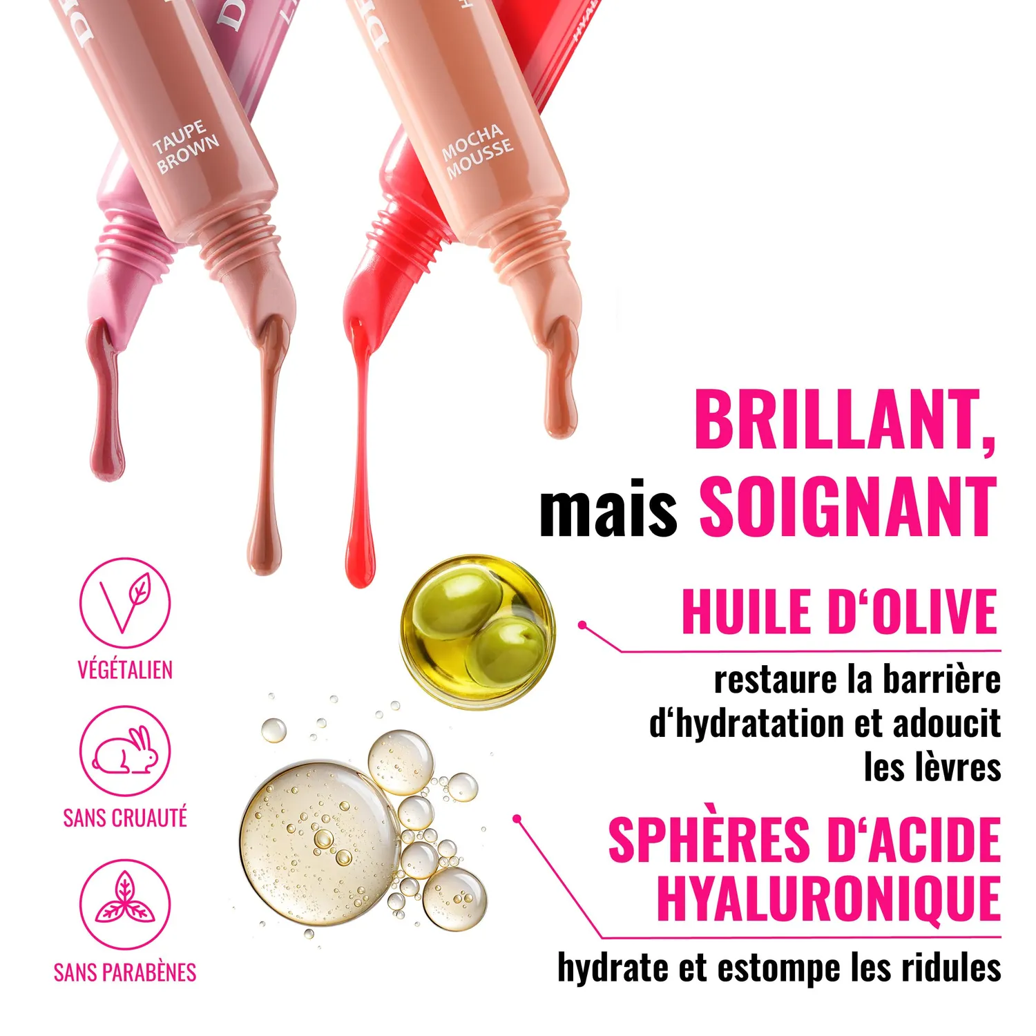 Dermacol Lip Treat gloss lèvres repulpant 7 Summer Crush 10 ml acide hyaluronique