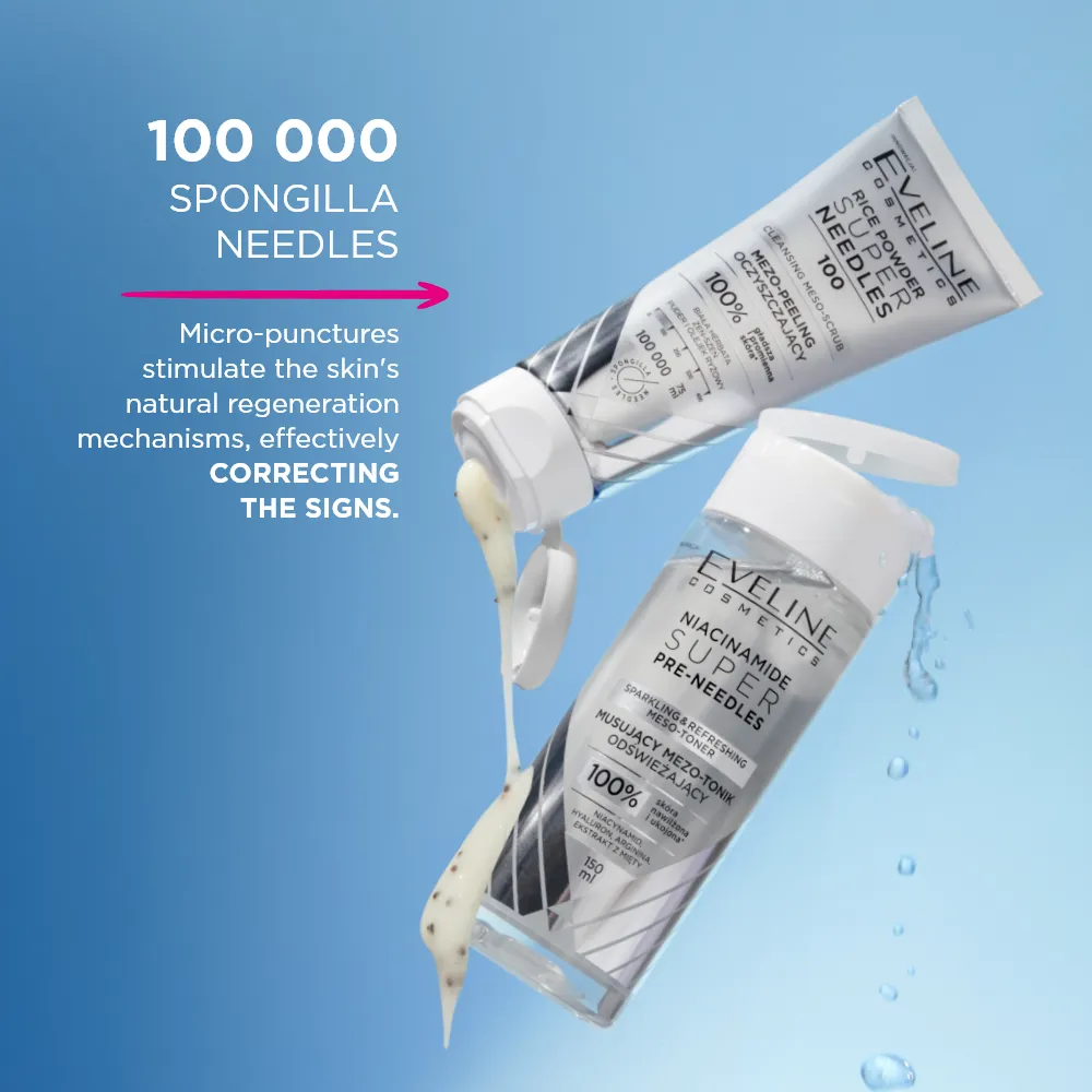 Eveline Super Needles Rice Powder 100 gommage nettoyant riz