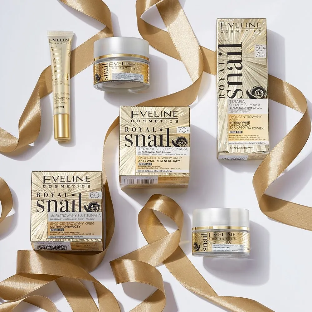 Eveline Cosmetics Royal Snail crème yeux liftante 50+ / 70+