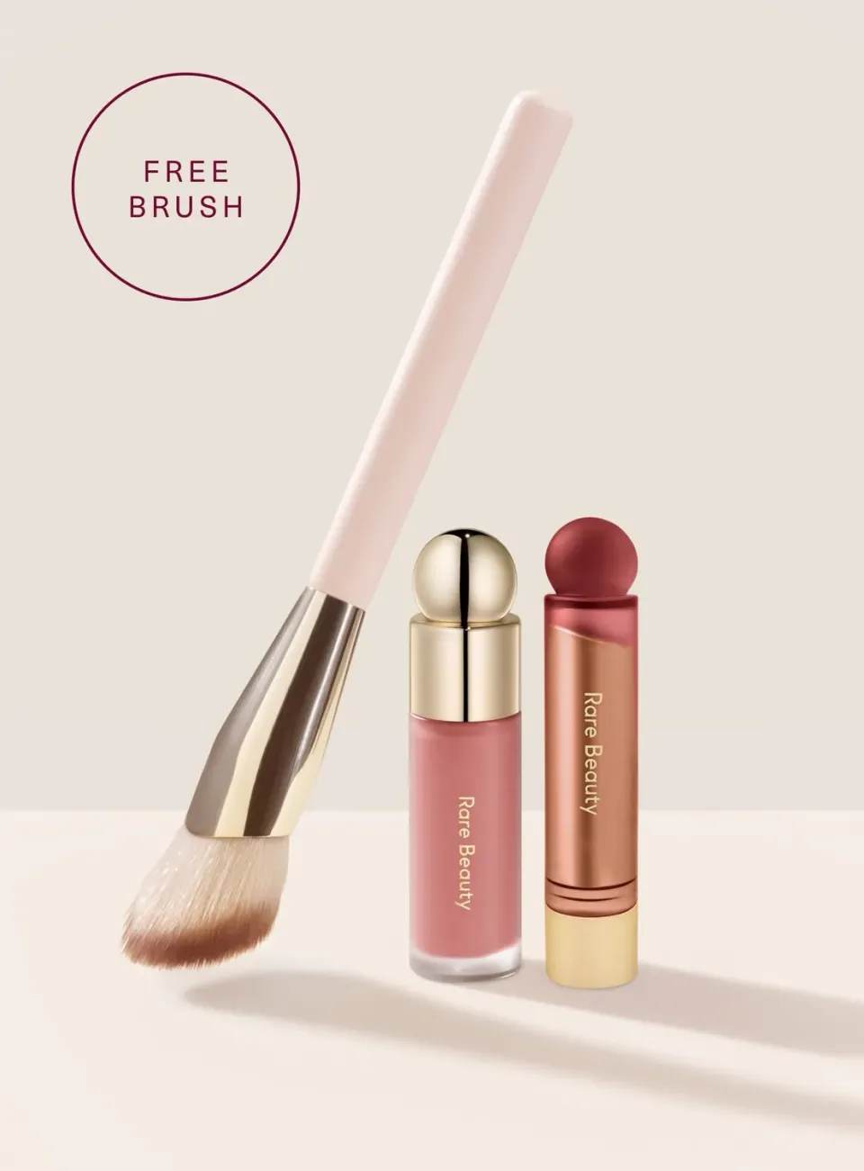 Rare Beauty Soft Pinch Lip Cheek Edit coffret Hope Muse pinceau