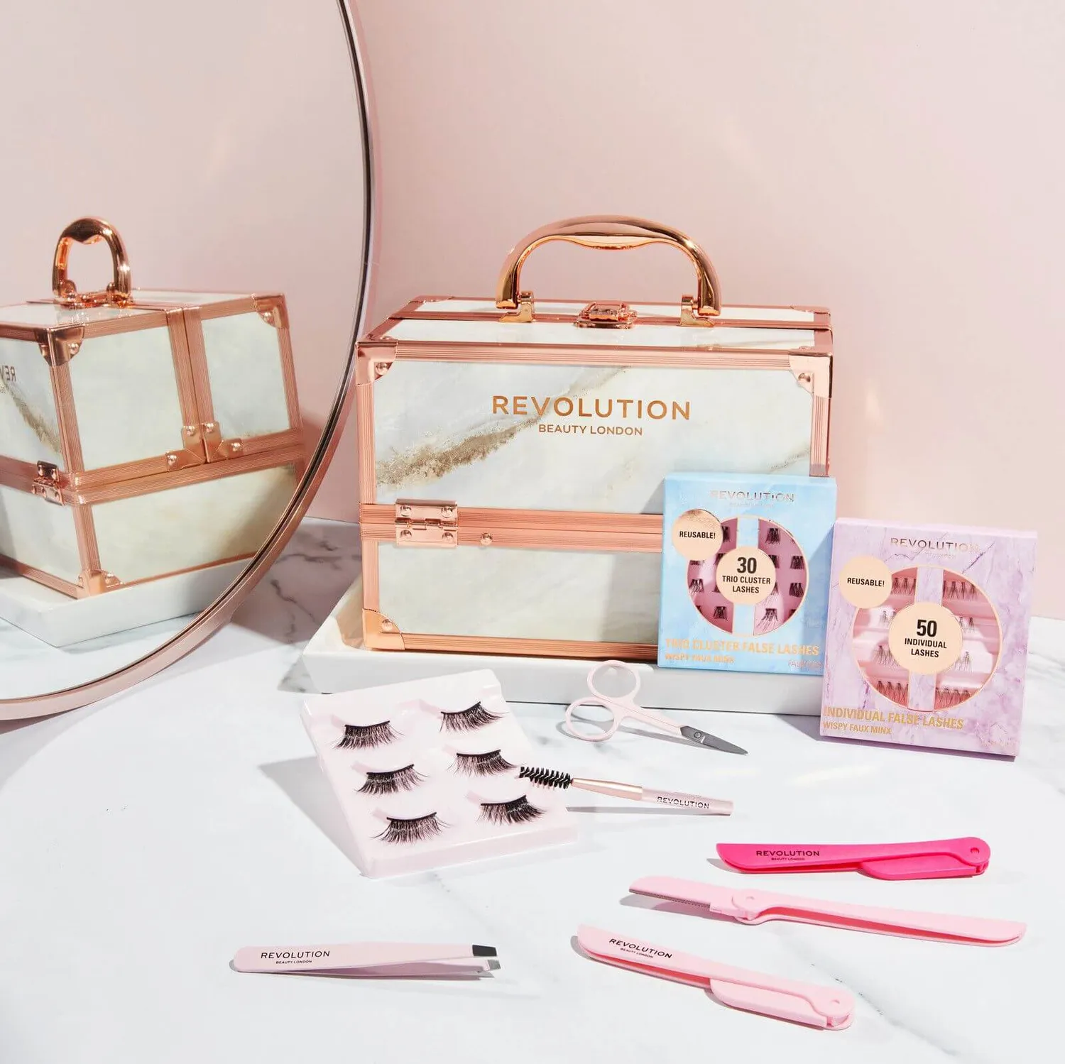 Revolution Dermaplaning Set rasoir visage duvet lot 3