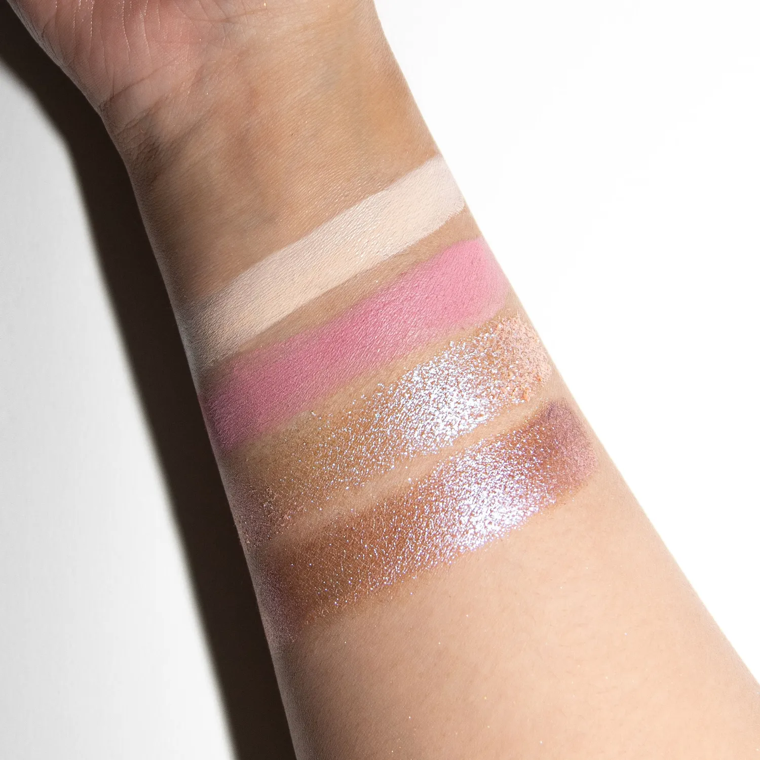 Revolution Enchanted Icon Edit Mini palette fards rose nude 4 fards