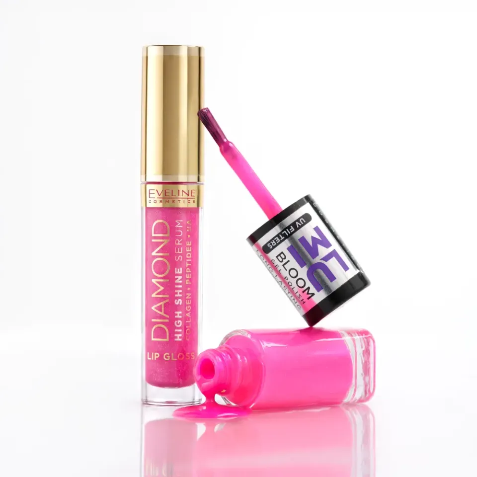 Eveline Fuchsia Fever coffret gloss + vernis fuchsia