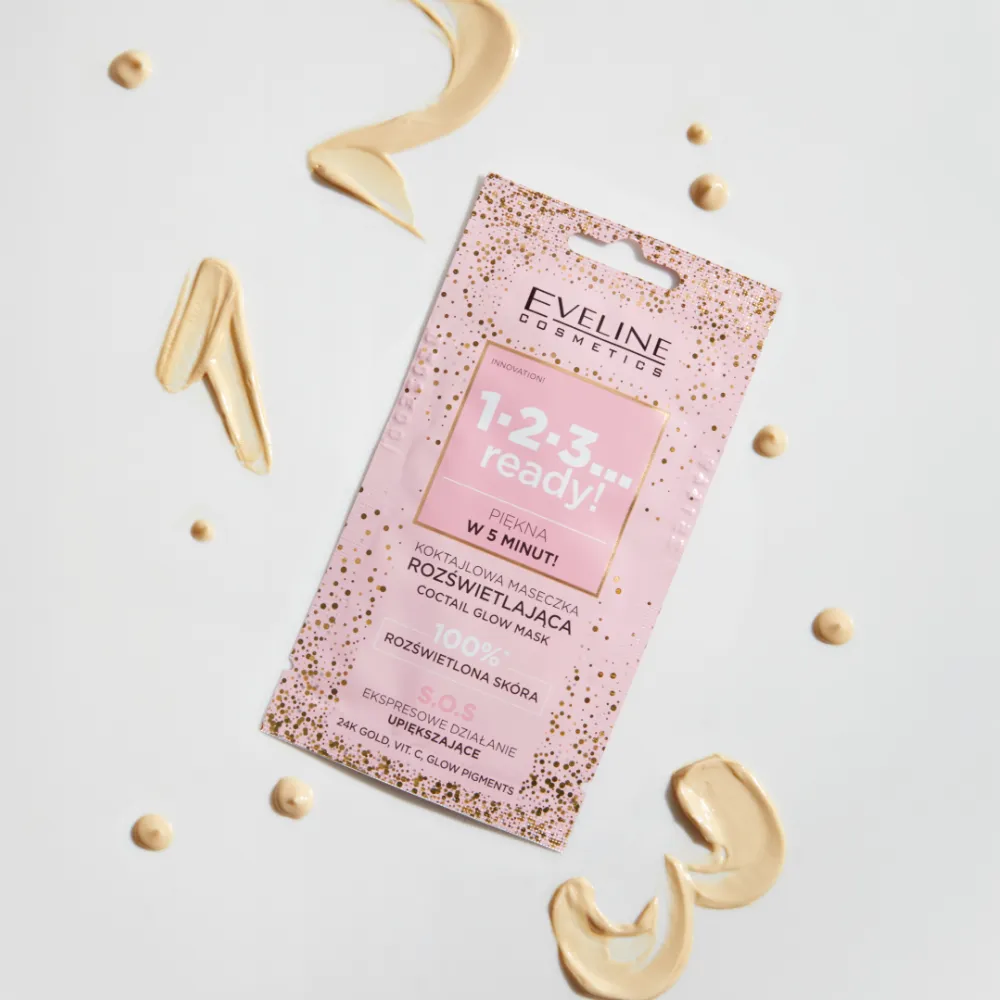 Eveline 1.2.3 Ready masque cocktail illuminatrice éclat