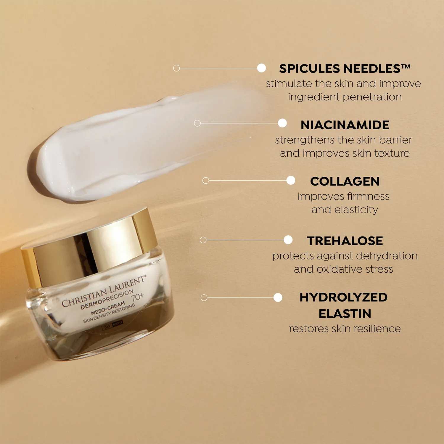 Eveline Christian Laurent méso-crème visage 70+ densité