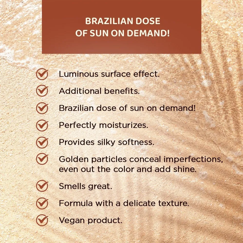 Eveline Brazilian Body crème shimmer dorée