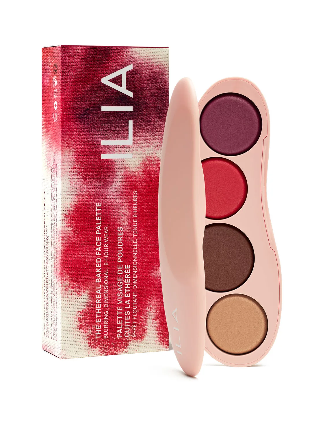 Ilia Ethereal Baked Palette visage highlighter blush 8h