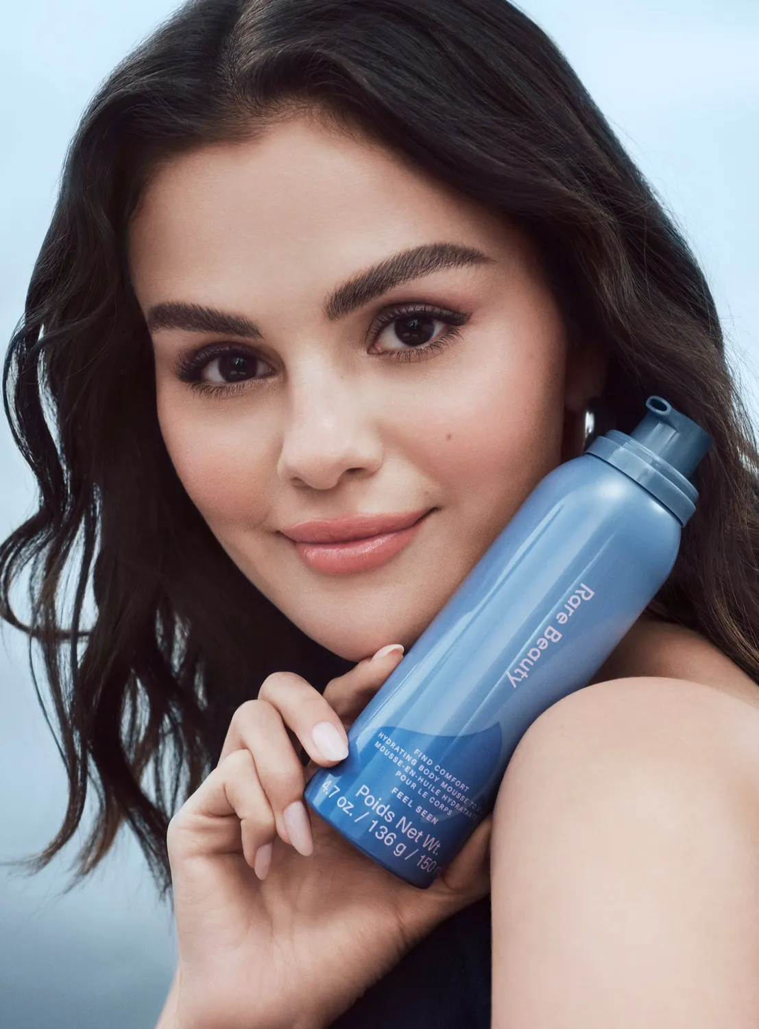 Rare Beauty Find Comfort Hydrating Body Mousse huile corps Feel Seen