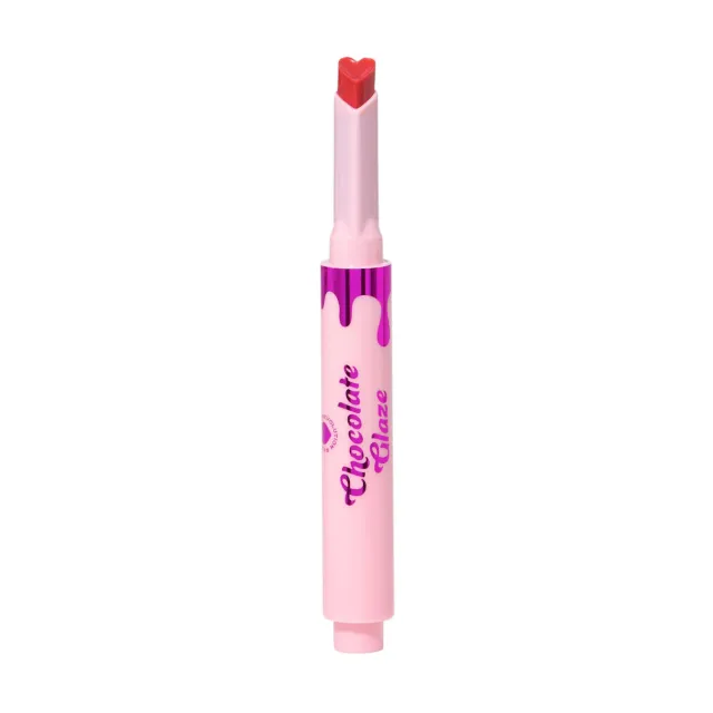 I Heart Revolution Chocolate Glaze gloss Icing Pink Shimmer repulpant