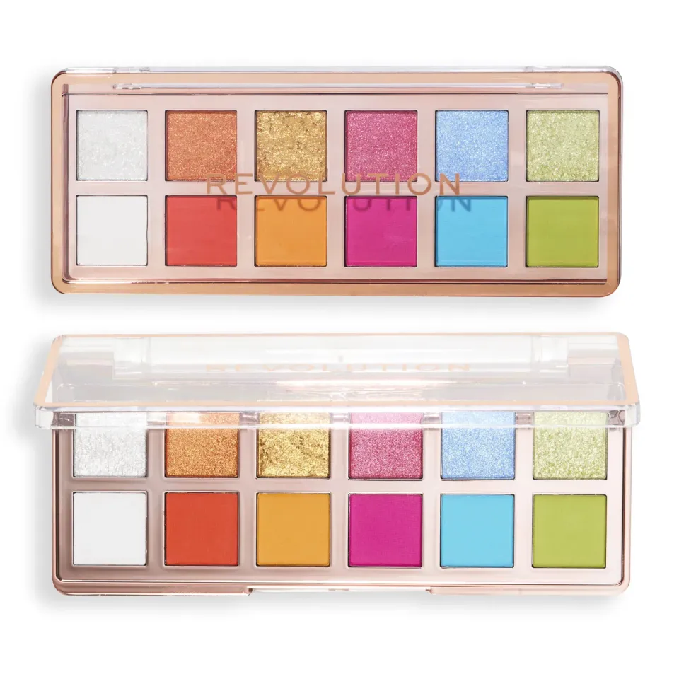 Revolution Vibrant Icon Brights palette fards 12 couleurs vives