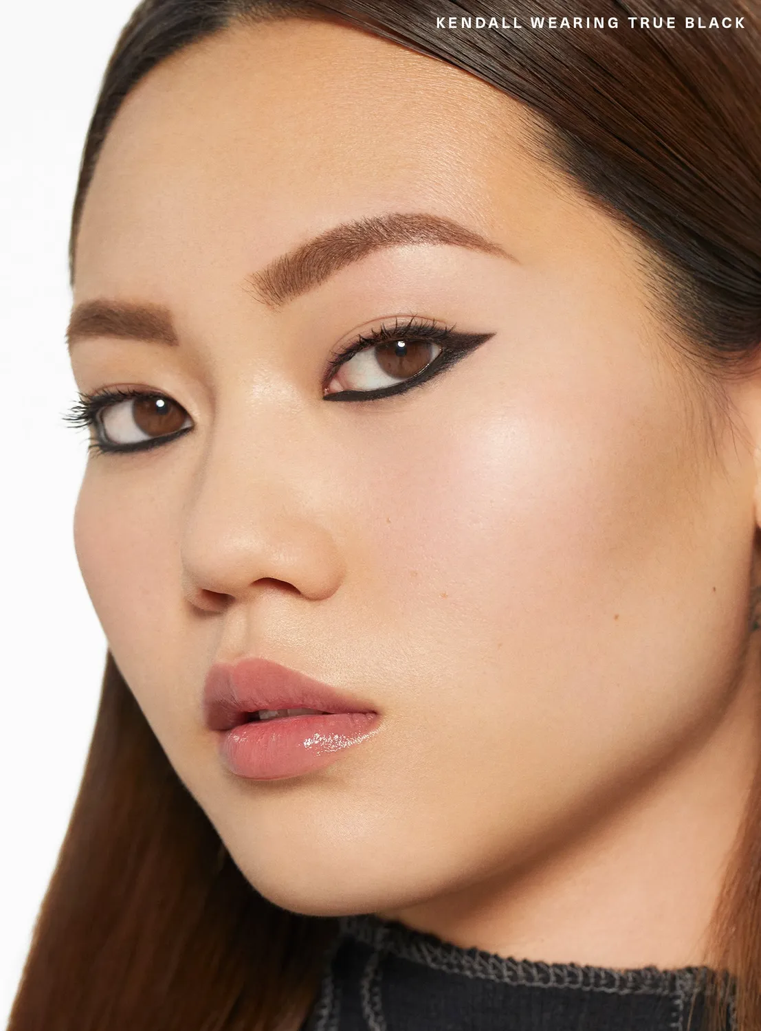 Rare Beauty Perfect Strokes Eyeliner Gel True Black waterproof