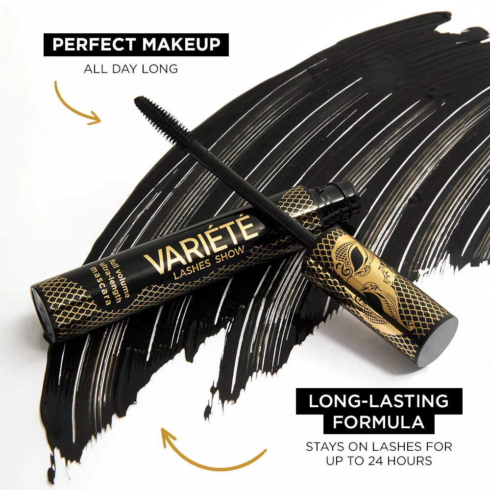 Eveline Variété Lashes Show mascara noir extra black volume