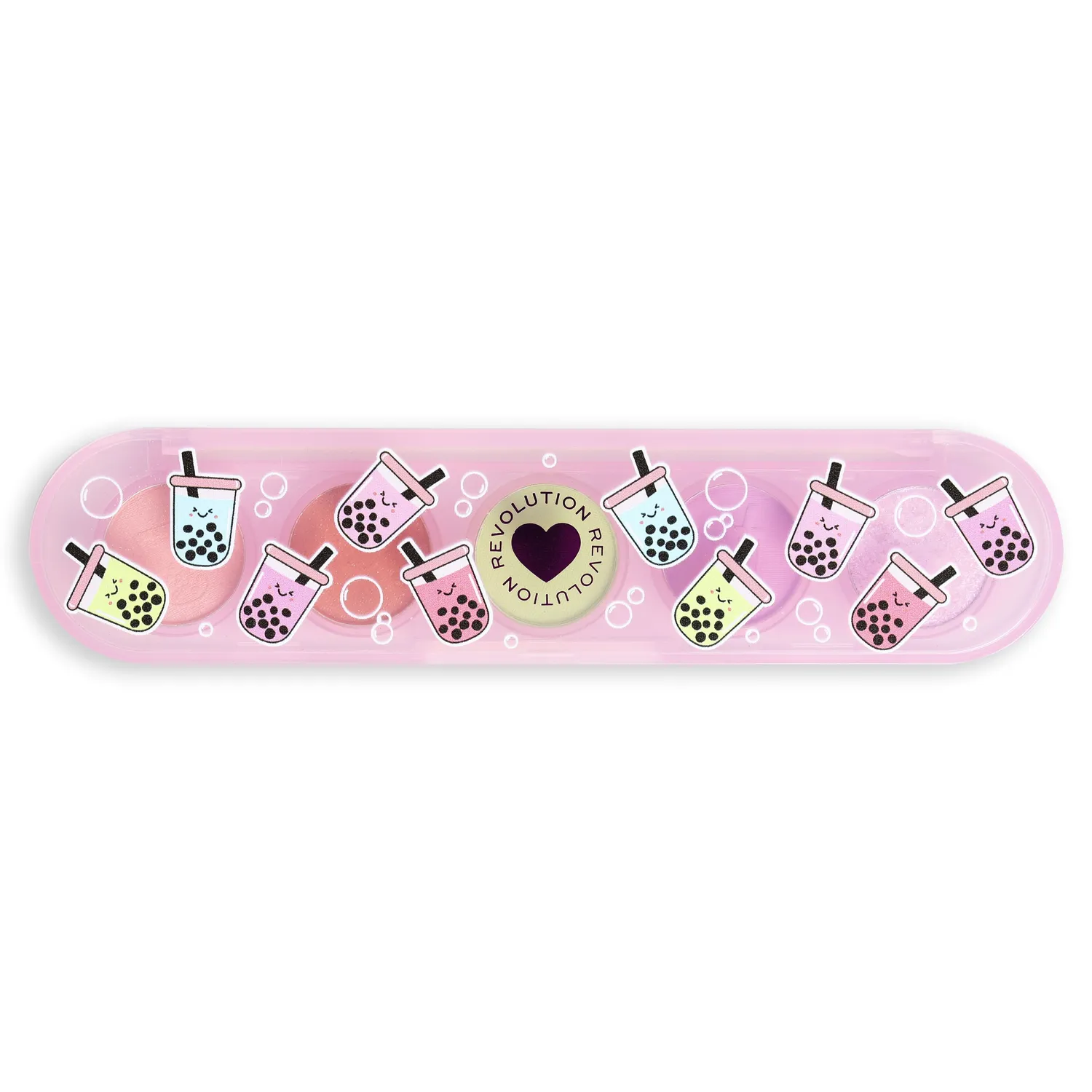 Revolution Bubble Tea Mini Matcha palette fards pastel
