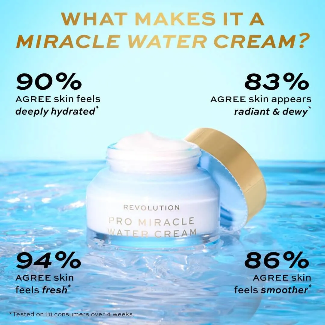 Revolution Pro Miracle crème hydratante gel eau glaciaire