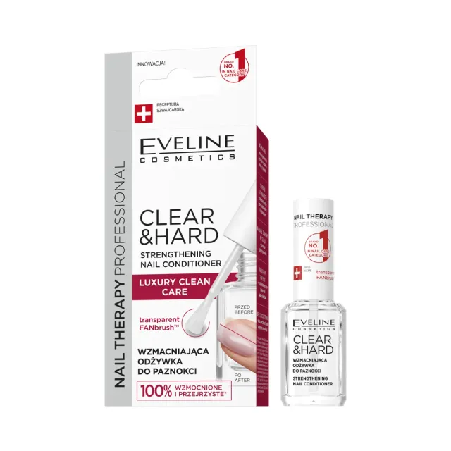 Eveline Nail Therapy Clear Hard durcisseur ongles brillant