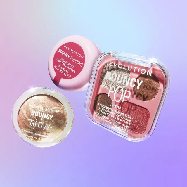 Revolution Bouncy coffret highlighter palette fards teint