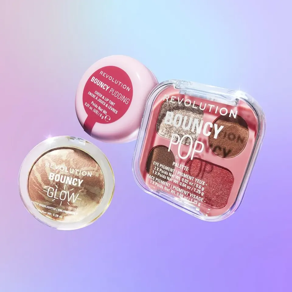 Revolution Bouncy coffret highlighter palette fards teint