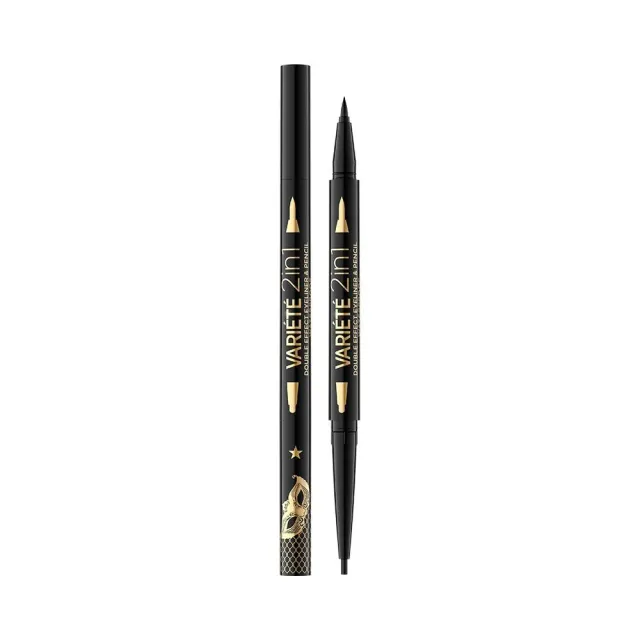 Eveline Variete Double Effect eyeliner 2en1 waterproof