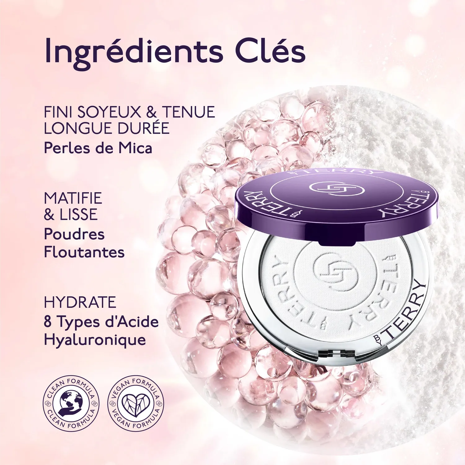 By Terry Hyaluronic Pressed Hydra-Powder poudre translucide matifiante