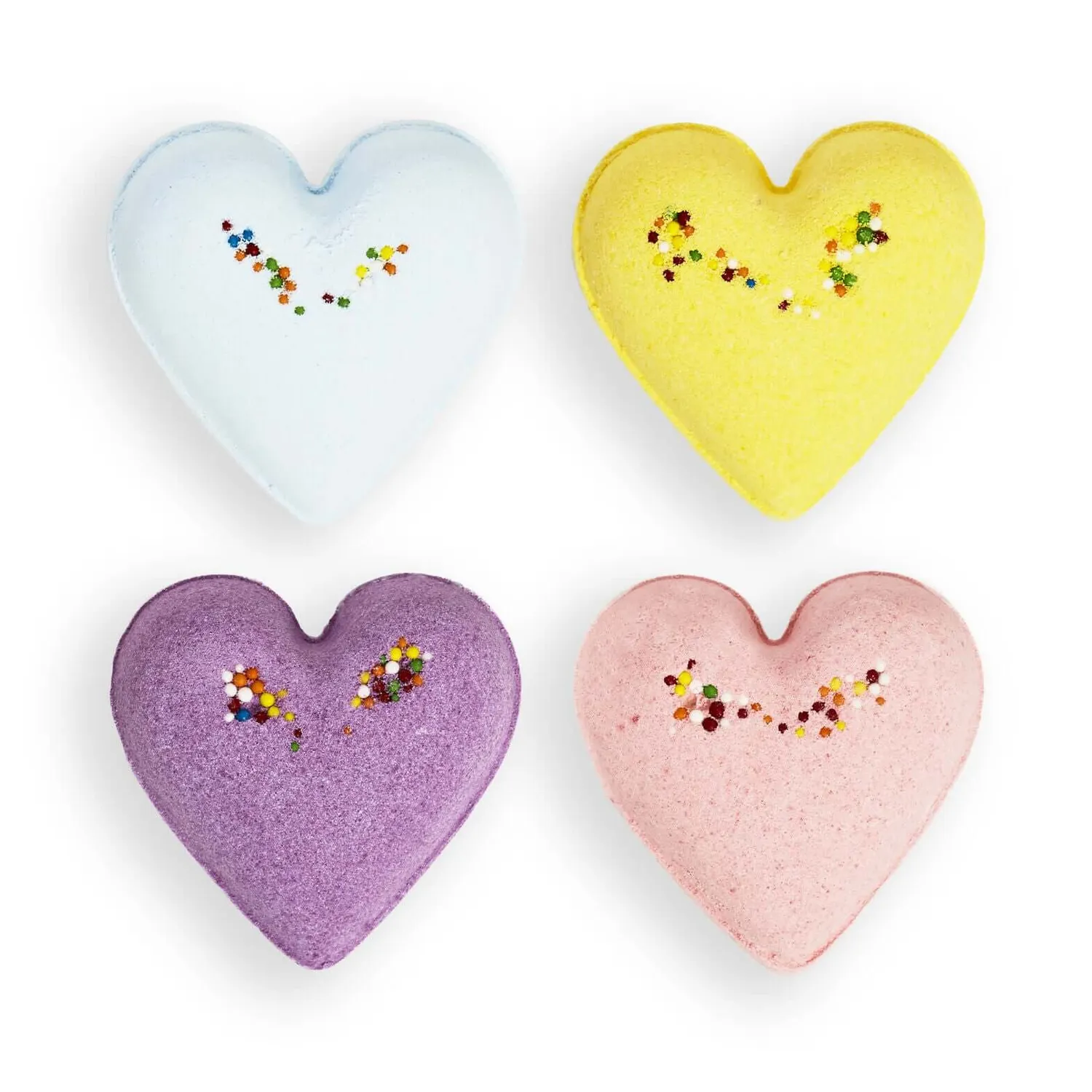 I Heart Revolution Hearts Fizzer kit 4 boules de bain parfumées