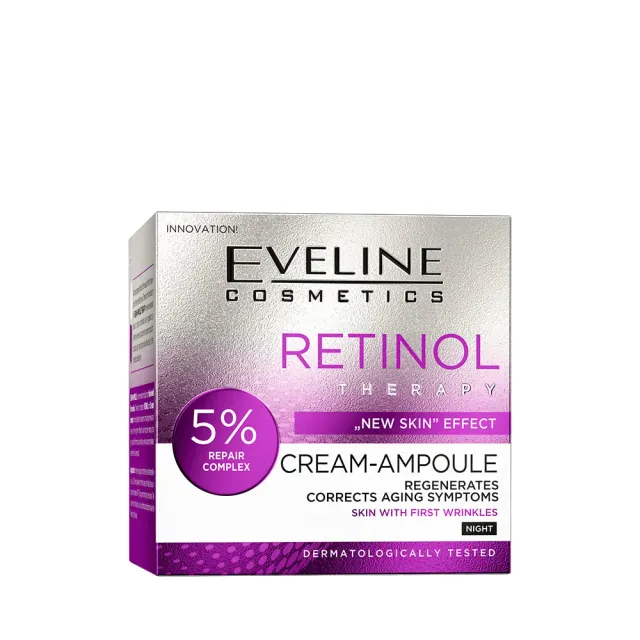 Eveline Retinol Therapy crème ampoule rétinol nuit