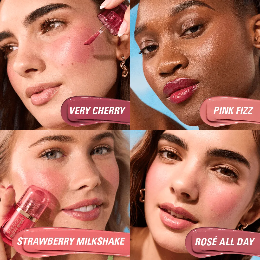 Revolution Superdewy Blush Burst blush liquide fini dewy