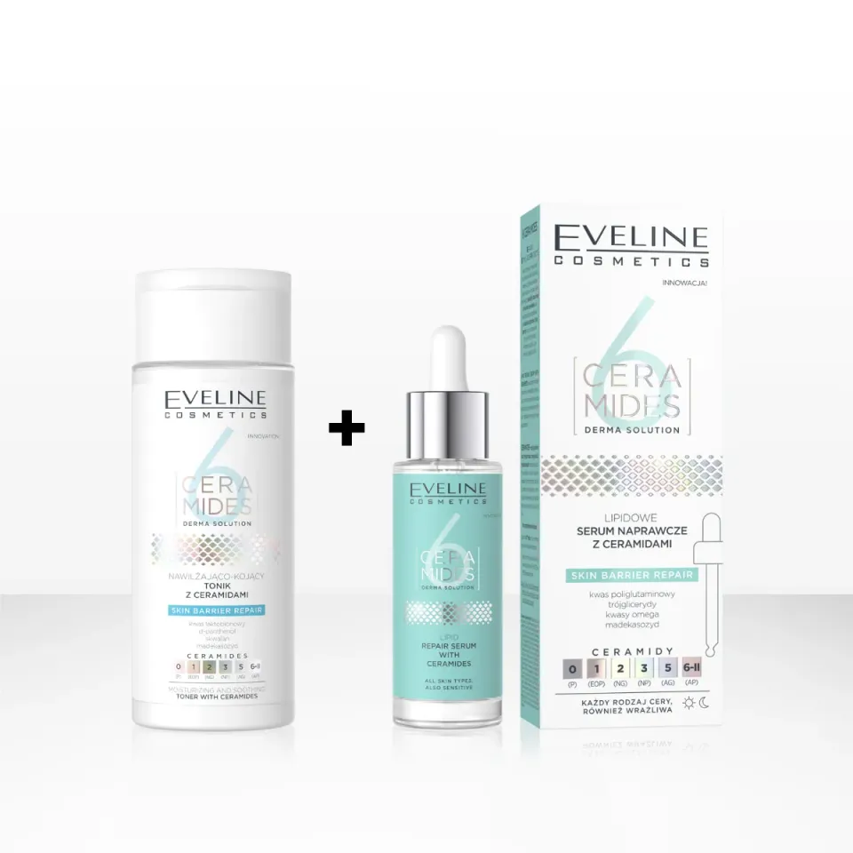 Eveline Duo Sérum Tonique duo visage hydratant céramides