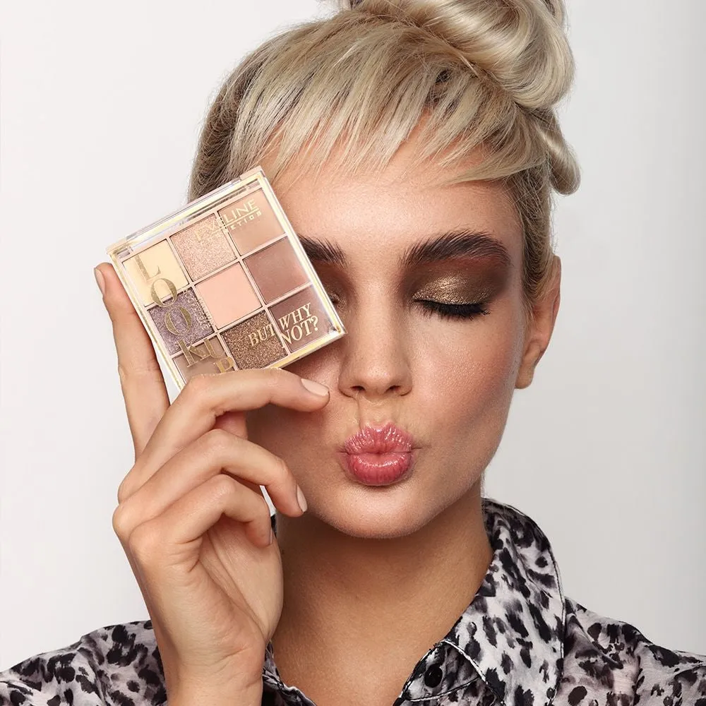 Eveline Look Up But Why Not palette 9 fards beige haute couvrance