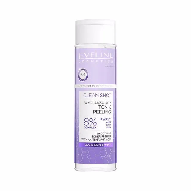 Eveline Face Therapy Clean Shot lotion peeling lissante