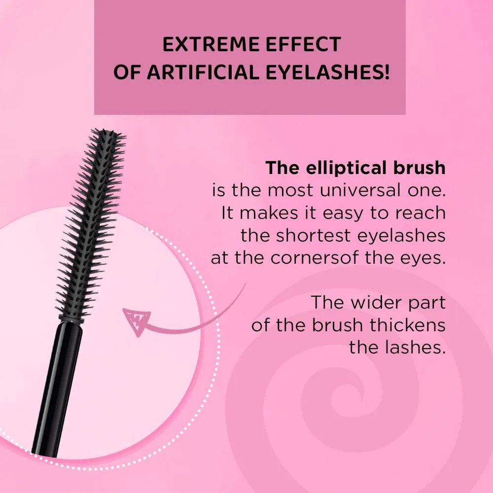 Eveline Extension Volume mascara volume définition brosse silicone