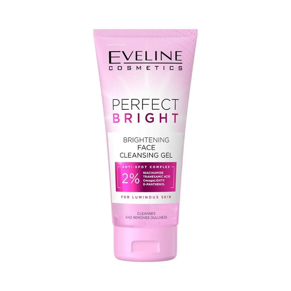 Eveline Perfect Bright gel nettoyant visage éclat unifiant
