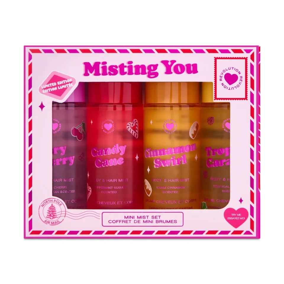 I Heart Revolution Misting You coffret brume corps 4x100ml