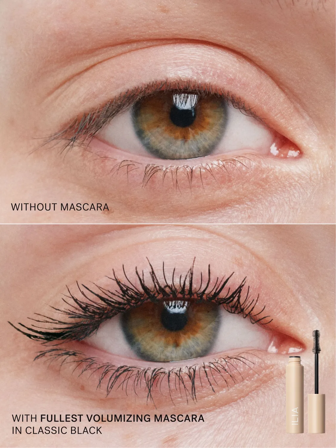Ilia Mascara Duo mascaras After Midnight + noir longueur volume