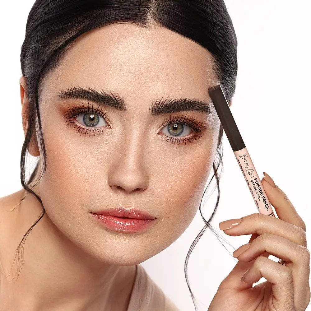 Eveline Brow&Go crayon pommade sourcils Taupe waterproof