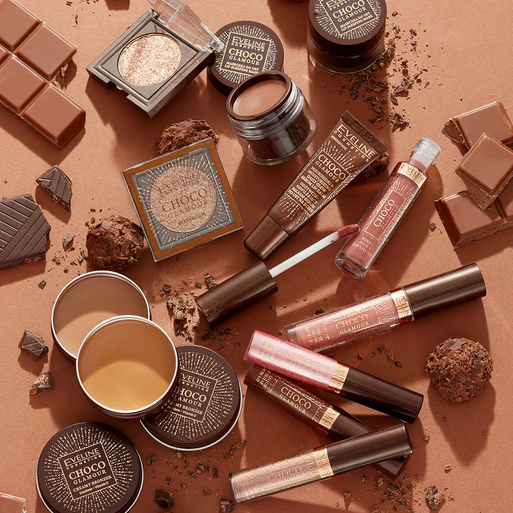 Eveline Cosmetics Choco Glamour baume-sérum lèvres nourrissant