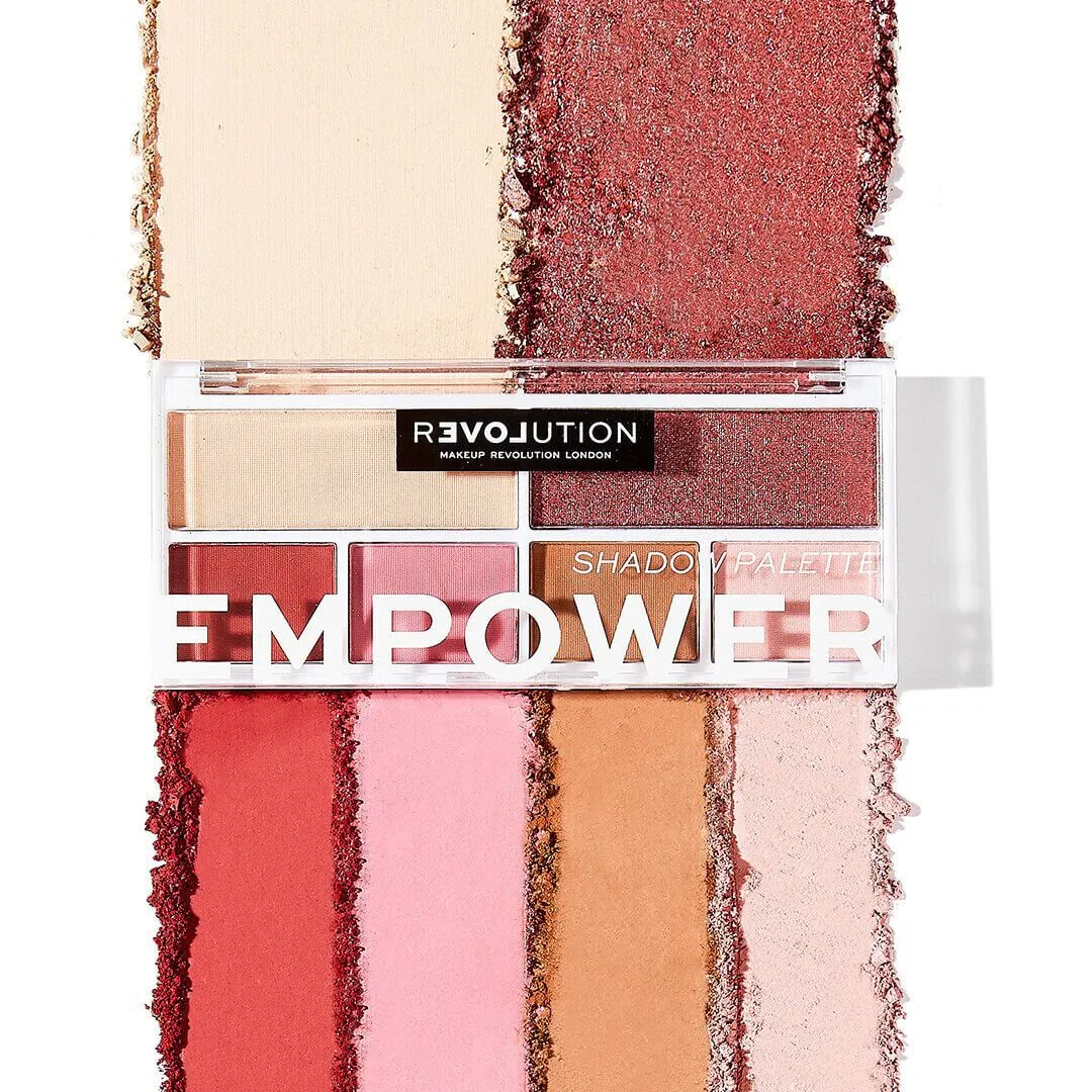 Relove Colour Play Empower palette yeux 6 fards rosés