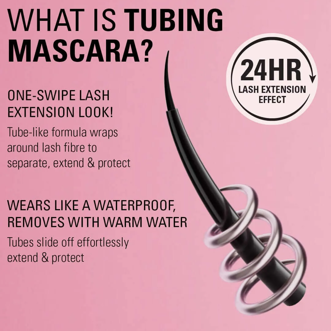 Revolution Wrap Lash mascara tubing noir volume 24h