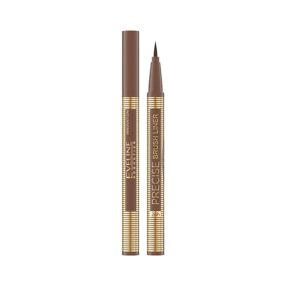 Eveline Precise Brush Liner eyeliner marron chocolate