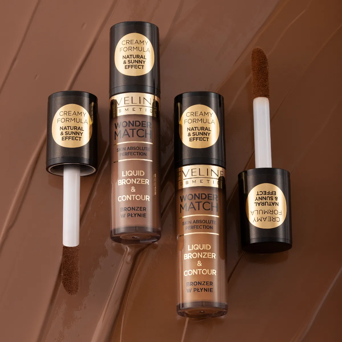 Eveline Mocha Mousse coffret maquillage lèvres et bronzer chocolat