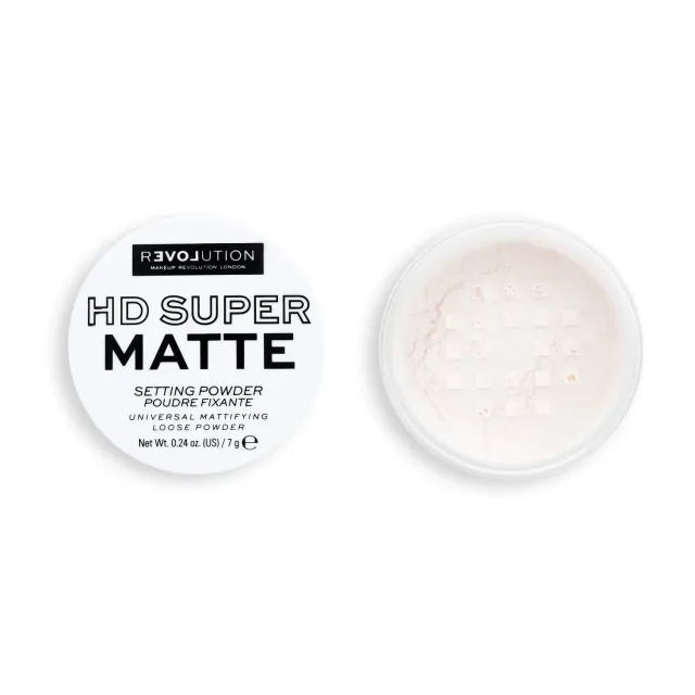 Revolution Relove Super HD poudre libre matifiante universelle
