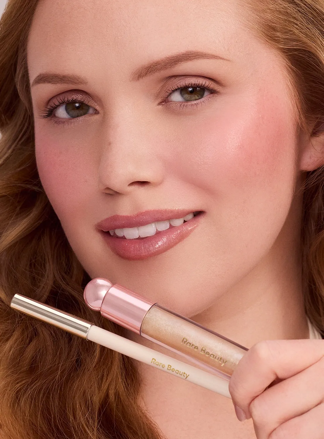 Rare Beauty Luminous Faves Lip Duo duo lèvres Lovely Flash nacré