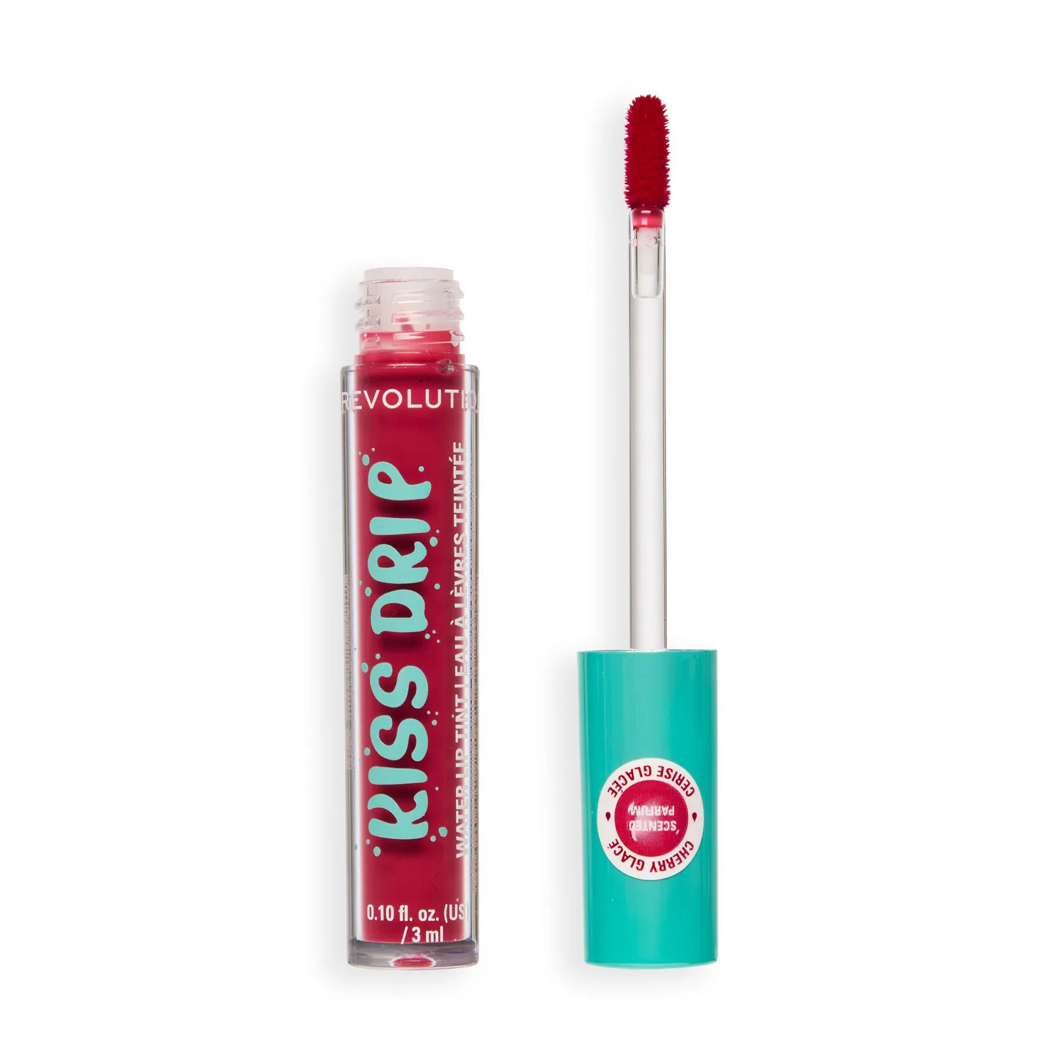 Revolution Kiss Drip Water Lip Tint encre Cherry Glace brillant