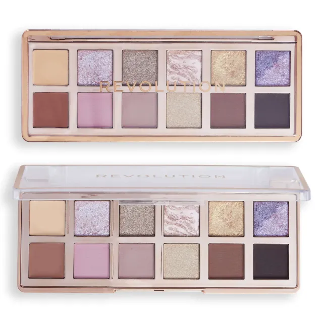 Revolution Enchanted Icon palette yeux 12 fards rose doré
