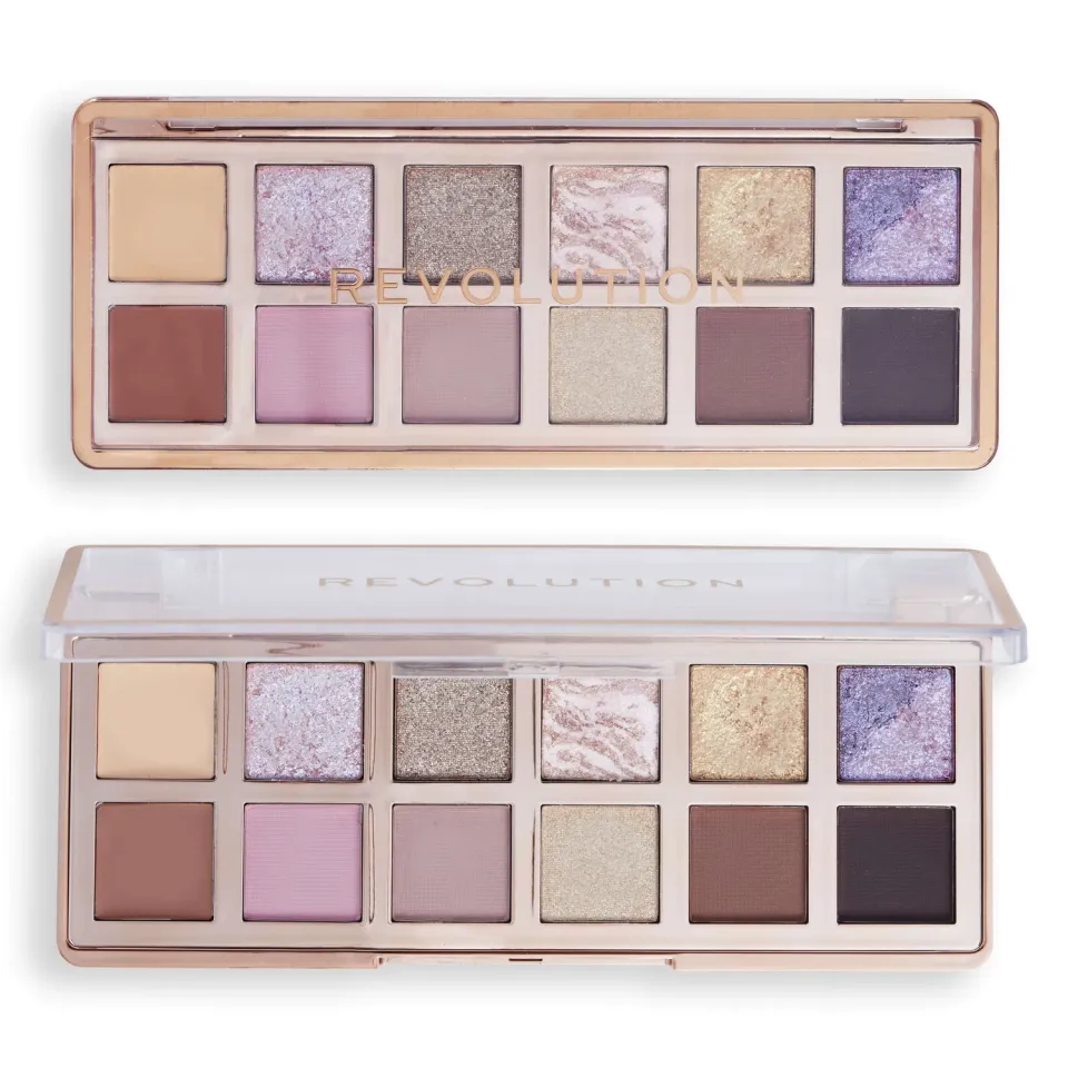 Revolution Enchanted Icon palette yeux 12 fards rose doré