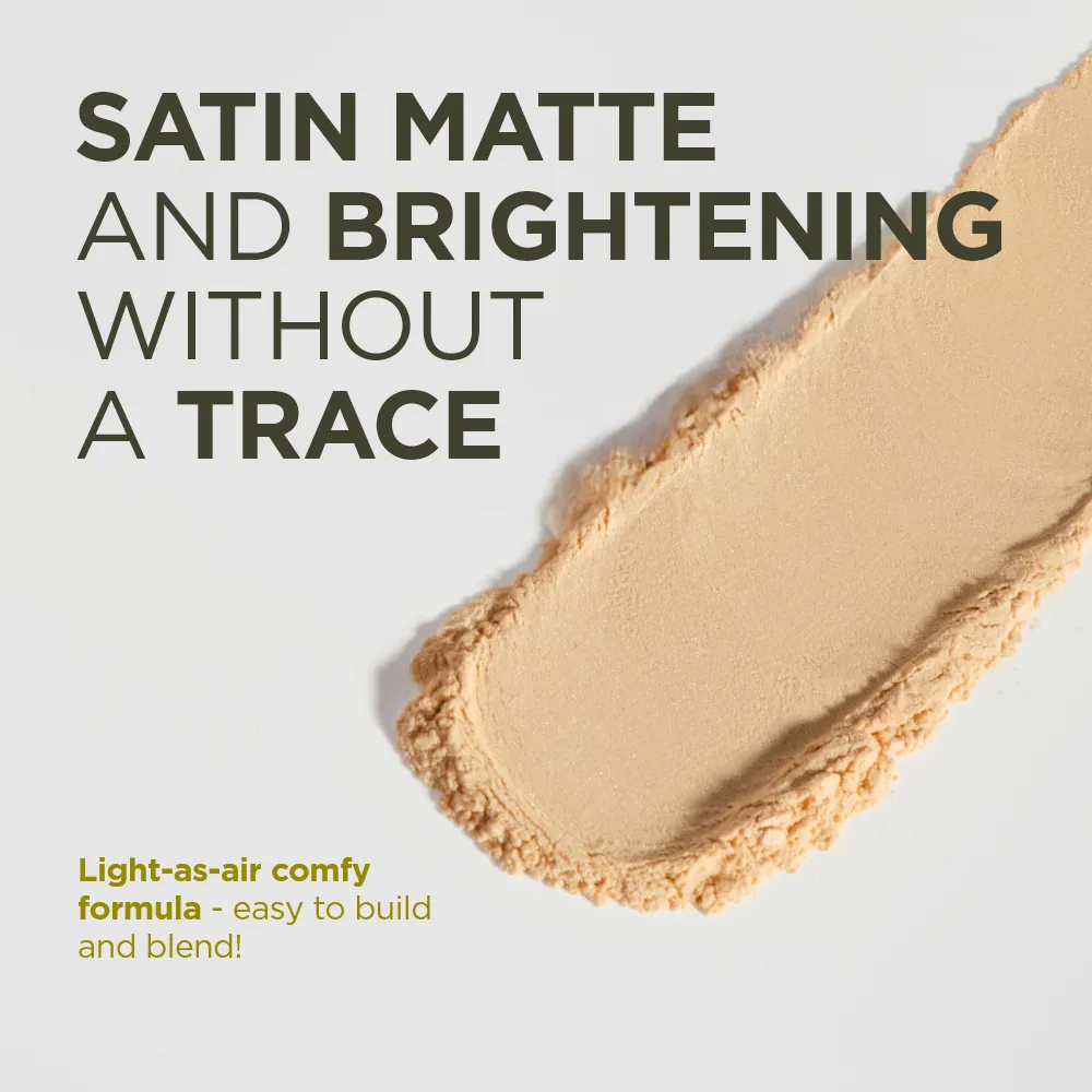 Eveline Full HD poudre libre olive niacinamide mat satiné