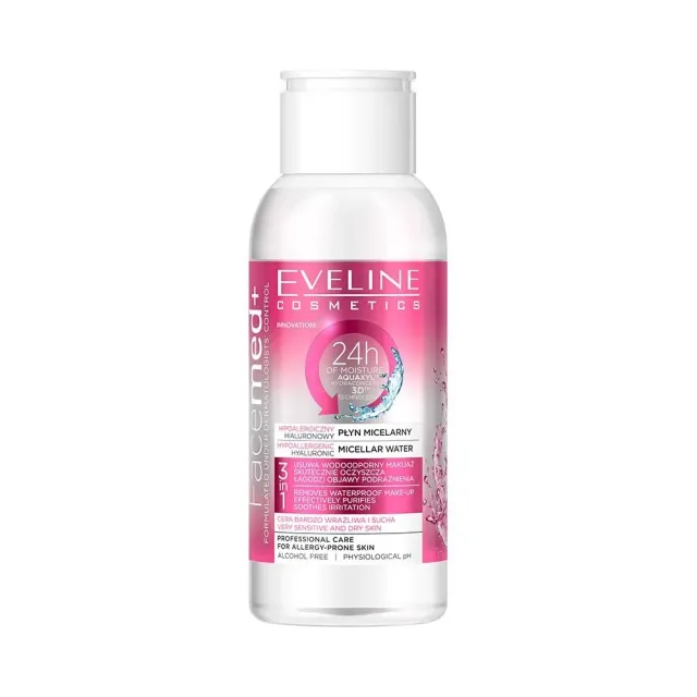 Eveline Facemed+ eau micellaire 3en1 100 ml hyaluron