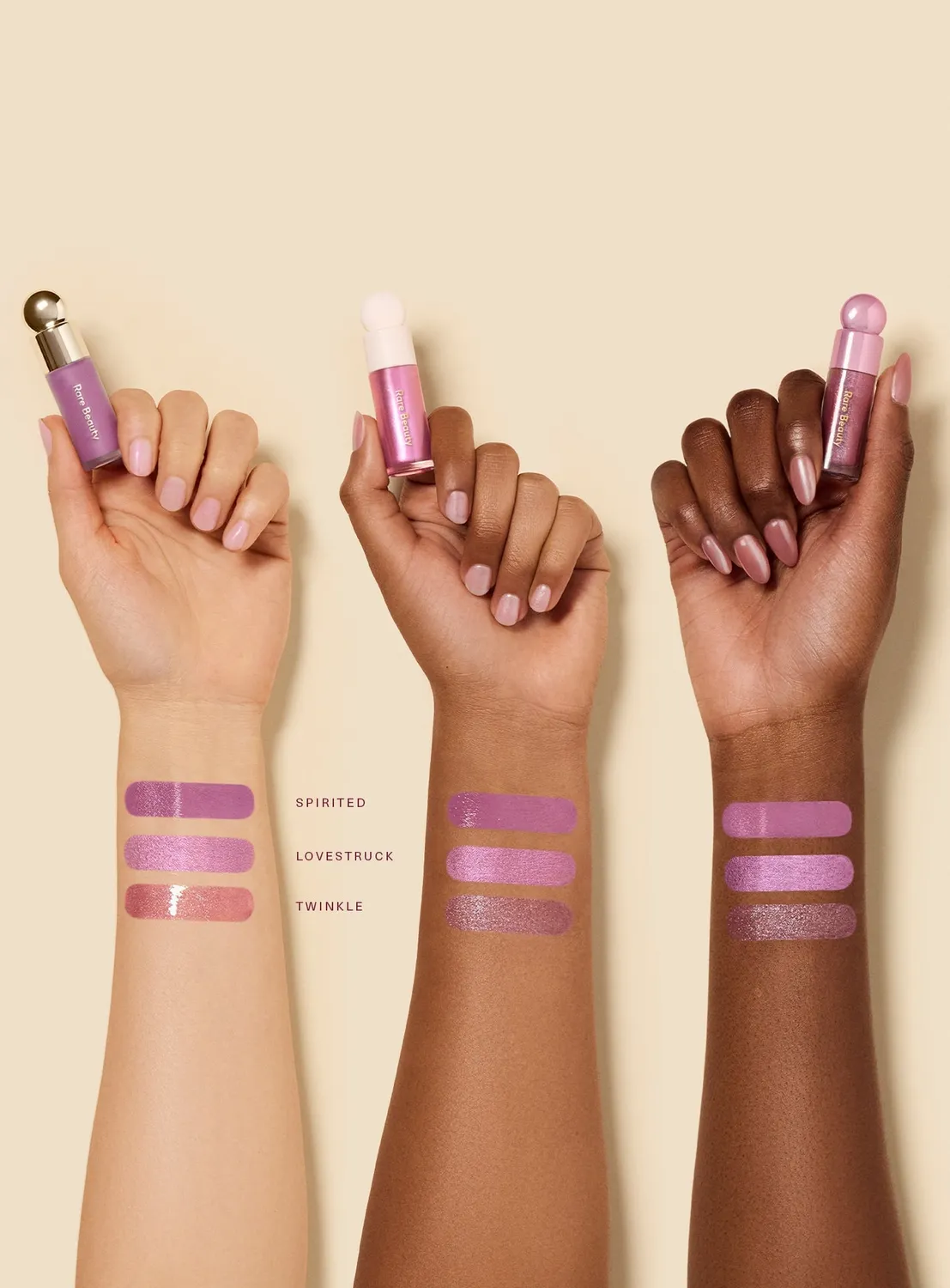 Rare Beauty Violet Faves Mini Trio Joues Lèvres violet