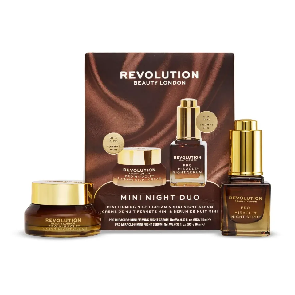 Revolution Pro Miracle duo sérum et crème nuit mini